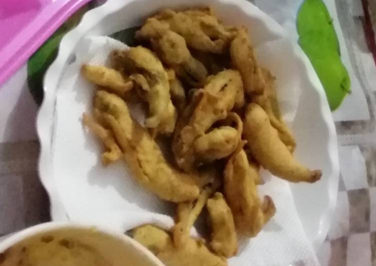 Special crispy bhindi Pakora