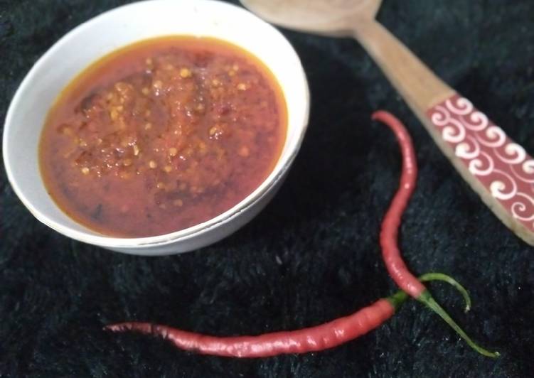 Sambel tanpa terasi🌶️