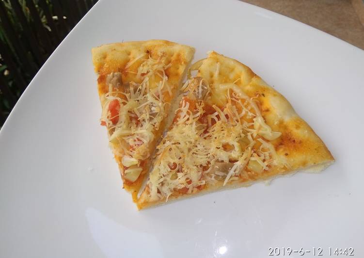 Resep Pizza Enak, Lembut dan Murah (No Telur) yang Bisa Manjain Lidah