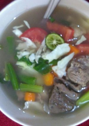 Foto resep Sop Tubruk Daging Sapi