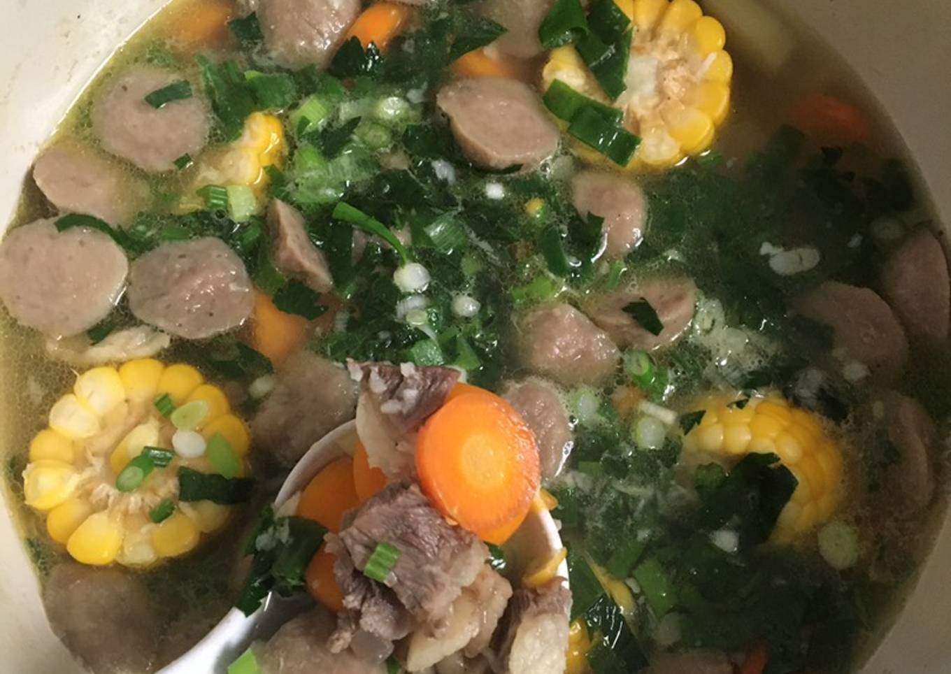 Sop Tetelan + Bakso