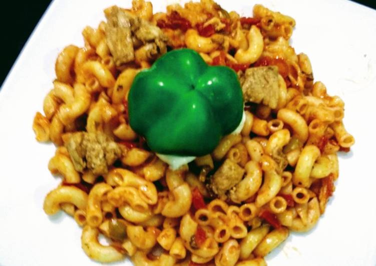 Chicken macroni