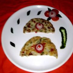 A picture of Leftover Rice Omelette.