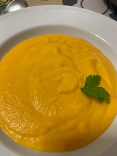 Una foto de Puré de zanahoria