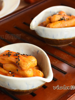 韓式小菜(辣甜不辣) 的食譜成品照片
