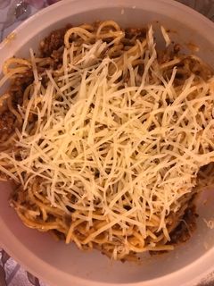 Bolognai spagetti marhahússal recept fotója