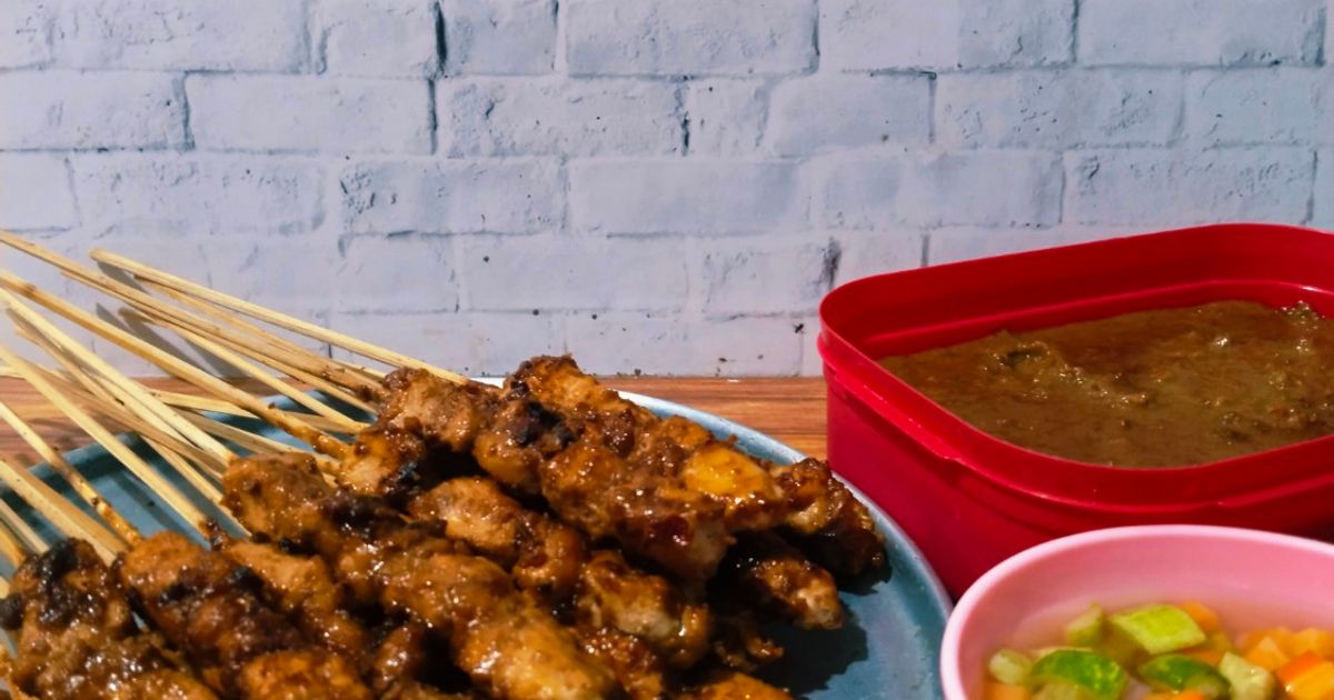 Sate ayam sambal kacang