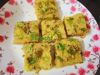 5 Minutes Wheat Bread Dhokla