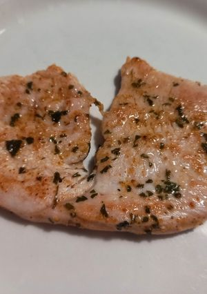 Una foto de 289. Filetes de pavo a la plancha
