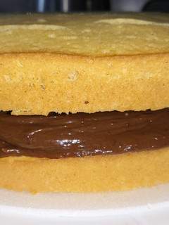 Una foto de Bizcochuelo sin gluten y sin azúcar