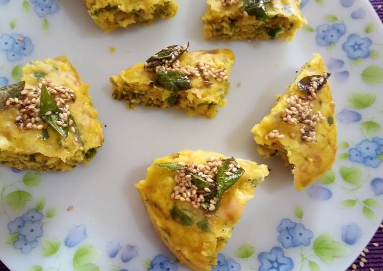 Tasty And Delicious of Palak Dhokla