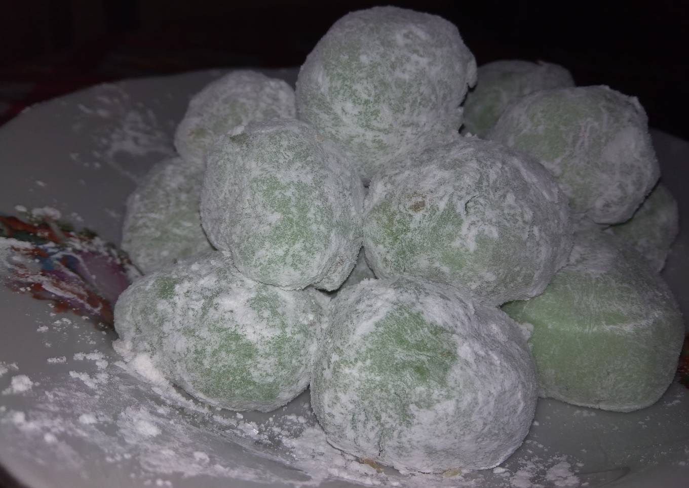 Resep Moci pandan kacang ijo