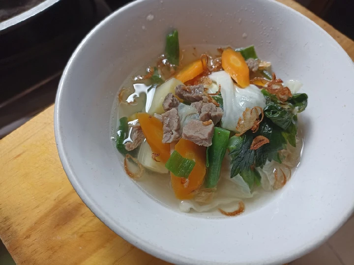 Cara Gampang Menyiapkan Resep Sayur Sop Daging Sapi yang Bikin Ngiler