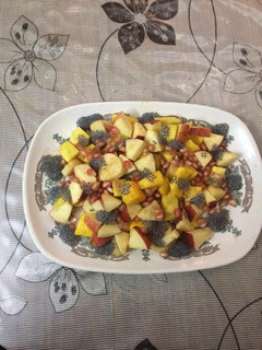 A picture of Mixed fruits salad.