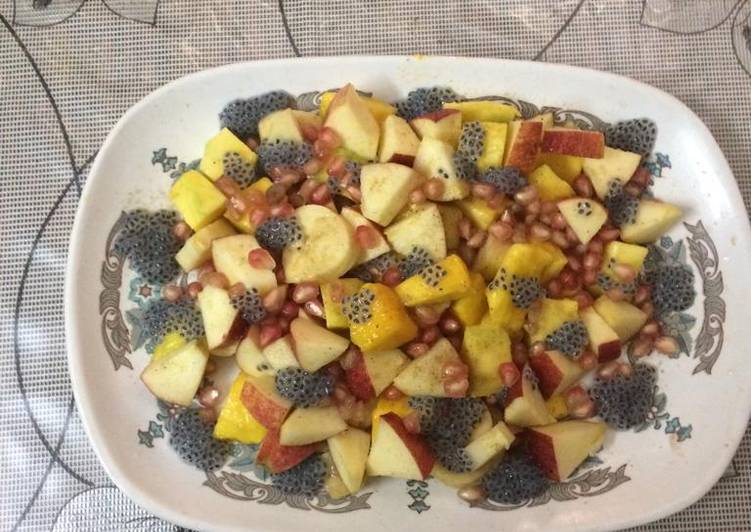 Easiest Way to Make Super Quick Homemade Mixed fruits salad