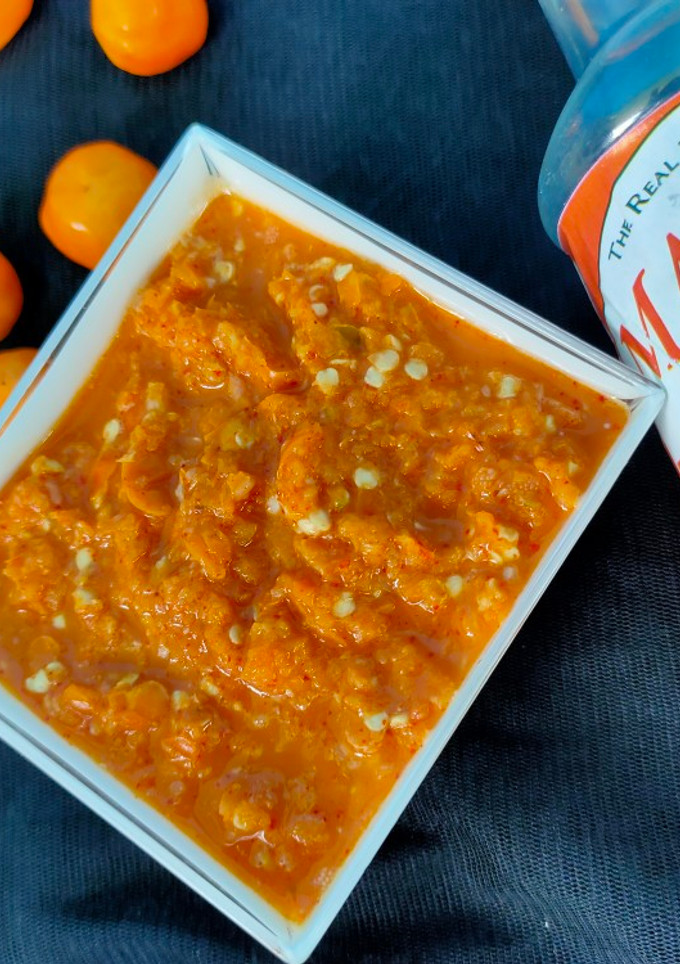 A picture of Kambuzi sauce (2 methods like pro).