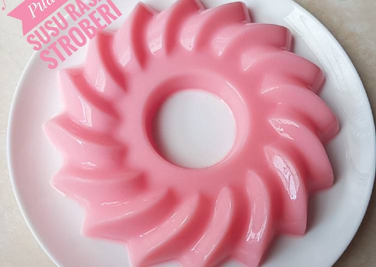 Nutrijel Puding Susu Rasa Stroberi