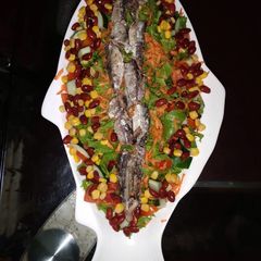 Fish salad A picture of Fish salad.