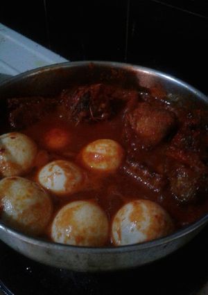 Foto resep Tuna&telur masak merah