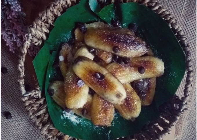 Resipi Pisang Goreng Mentega Coklat Cip Phopbylinimohd Menuberbuka Oleh Nuharahmat Cookpad