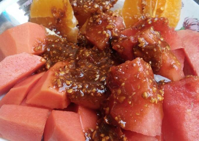 Resep Rujak buah, Menggugah Selera