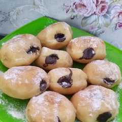รูปของ Bomboloni coklat simple (donat)