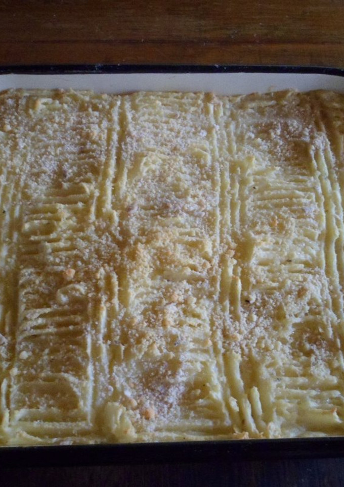 Una foto de Pastel de papas de mi abuela