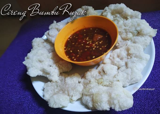 Resep Cireng Bumbu Rujak Anti Gagal