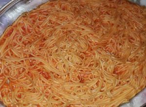 صورة لوصفة معكرونة "سباغيتي"🍲
