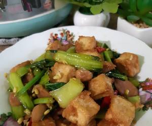 Resep Mudah Ca Pak Coy Tahu Crispy Nikmat Lezat