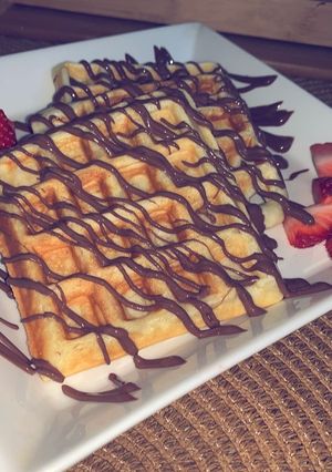 صورة لوصفة وافل 🧇🍯