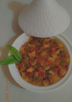 صورة لوصفة حميس في المقلة 🌶🍅