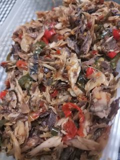 Foto resep Tongkol suwir pedas