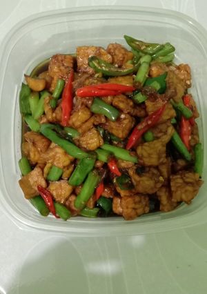 Foto resep Tempe buncis kecap