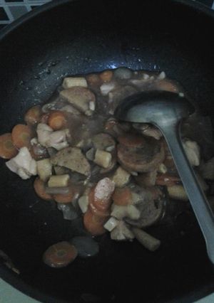 Foto resep Cah ayam jagung muda