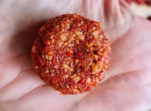 Una foto de Bocaditos saludables de bayas de Goji, la cereza del Tíbet (Goji berry)