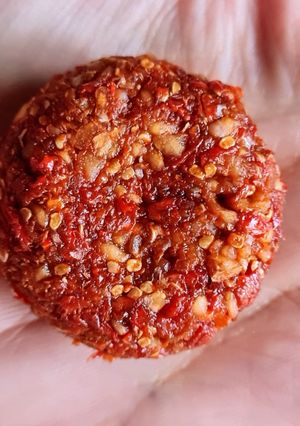 Una foto de Bocaditos saludables de bayas de Goji, la cereza del Tíbet (Goji berry)