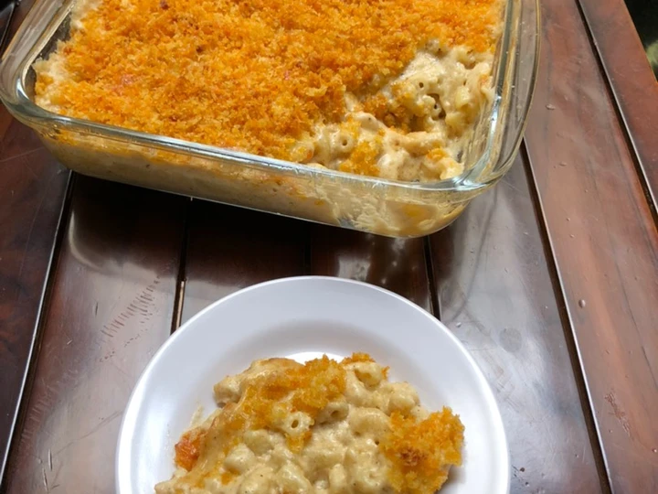 Easy Steps Prepare Recipes Mac and Cheese 🧀✨🧀 (crunchy topping) the So Delicious Really Delicious.