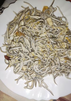 Una foto de Delicias de mar al ajillo