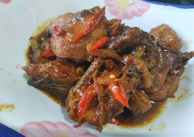 Ayam masak kecap simple