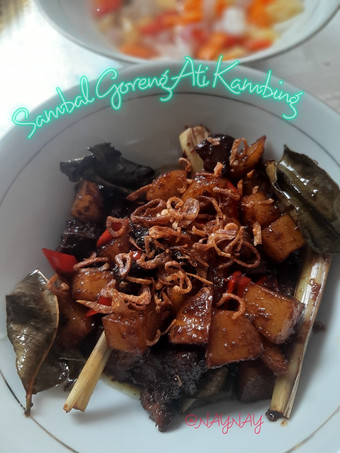 Cara Membuat Sambal Goreng Ati Kambing Kentang Praktis