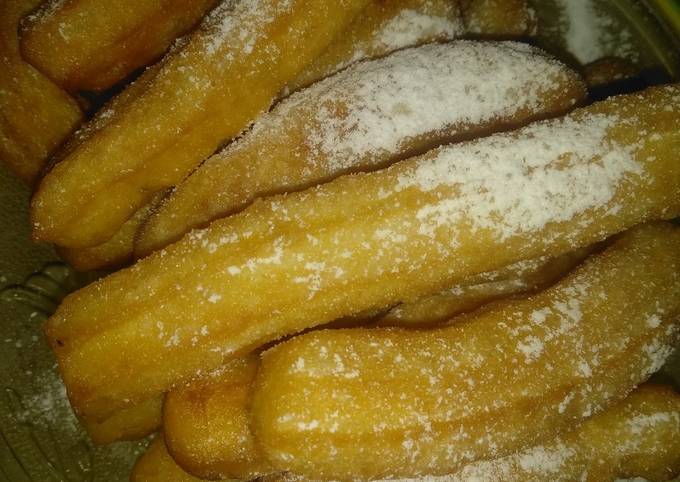 Resep Churros enak, mudah, murah Anti Gagal