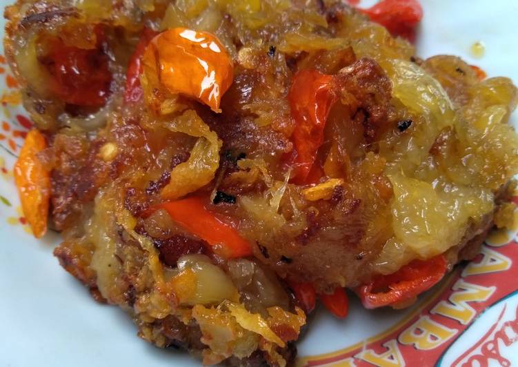 Tempoyak goreng