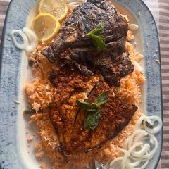 A picture of Grilled Spiced Fish (Sea Bream).
