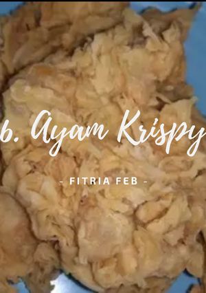 Foto resep 6. Ayam Krispy Fillet