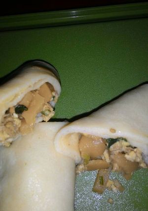 Foto resep Lumpia isi rebung dan ayam