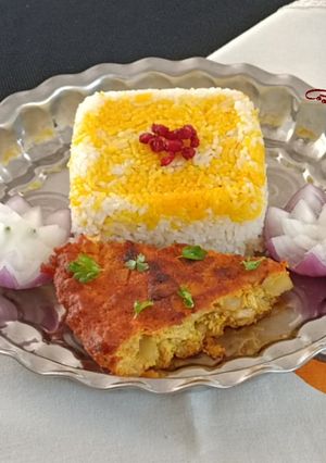 عکسی از دستور کوکوی مرغ