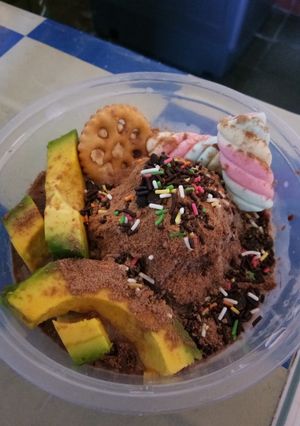 Foto resep Es Kepal milo alpukat