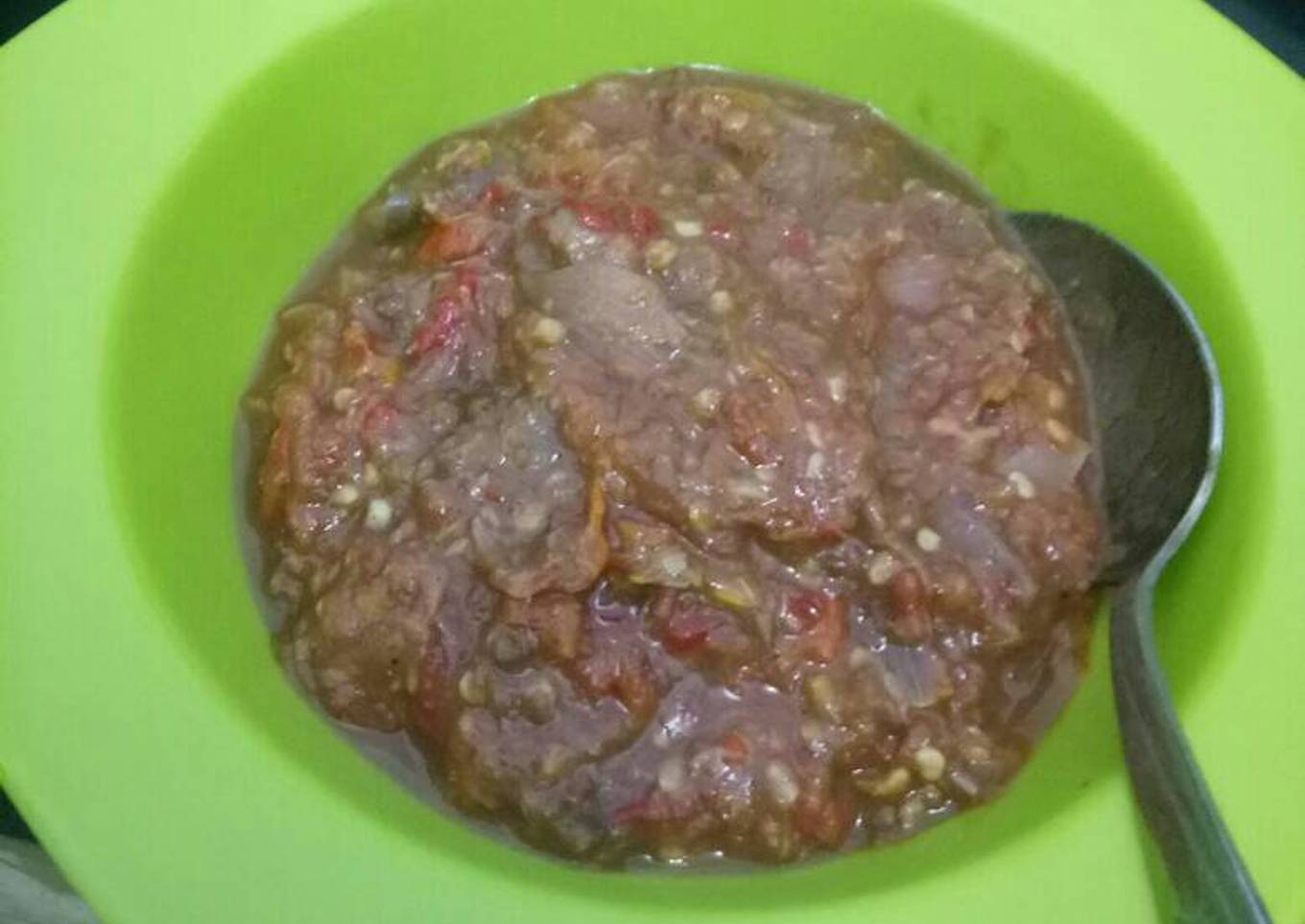 Sambal Rebus manteb