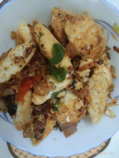 A picture of Masala Idli.